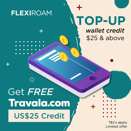 Get FREE Travala.com USD $25 Credit