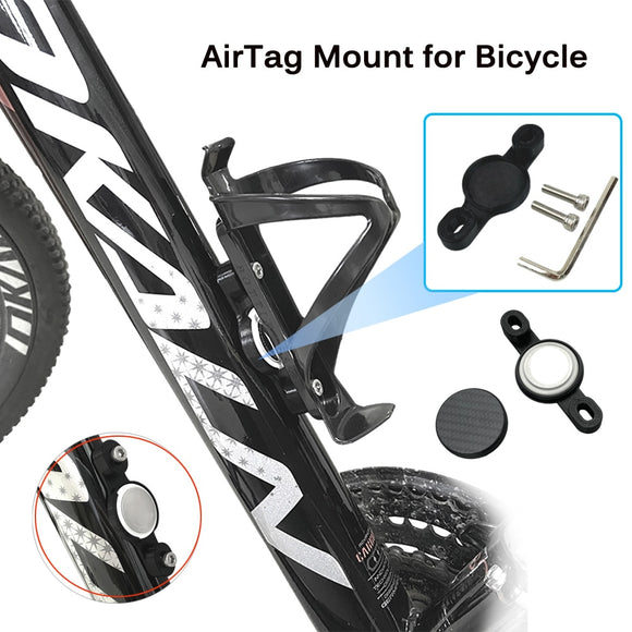 AirTag Bicycle Bottle Cage Mount